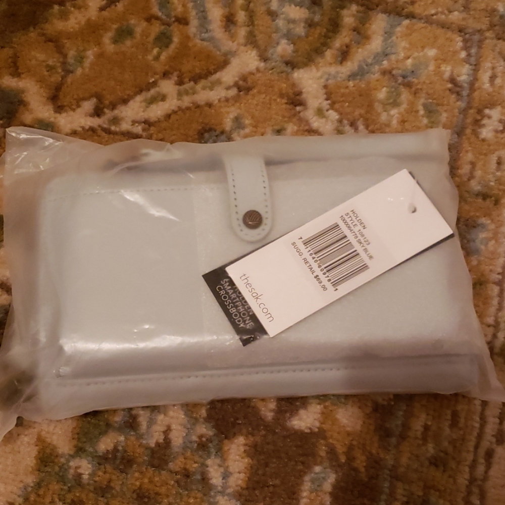 The Sak leather smartphone cross body wallet